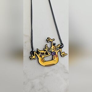 CatDog Nickelodeon Cartoon Character Necklace